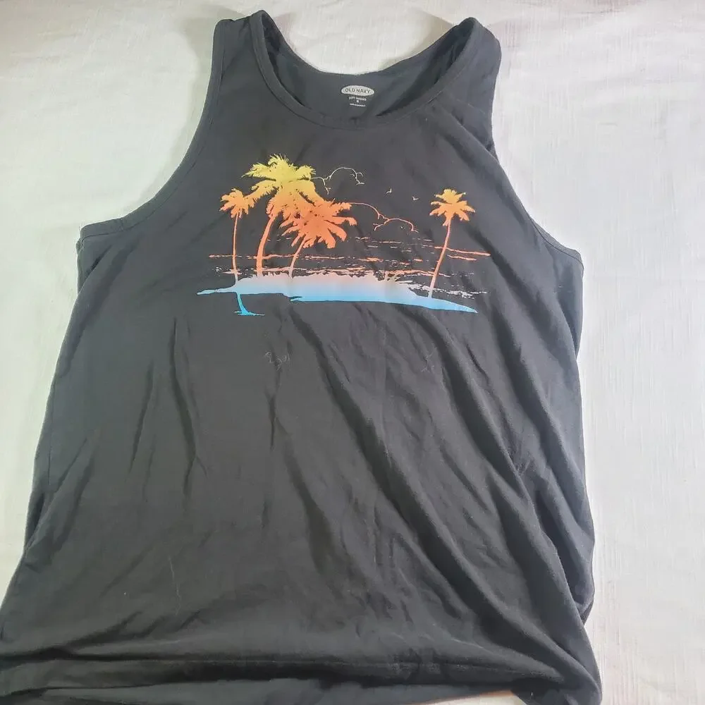 Old Navy Boys Size M Medium Short Sleeve Graphic T-Shirt Casual Tee